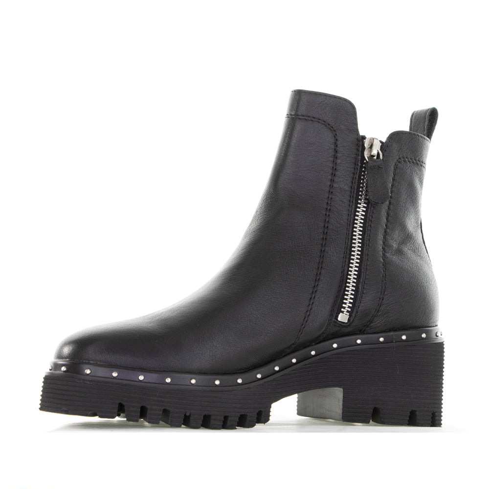 DJANGO & JULIETTE OSPOTT BLACK SILVER - Women Boots - Collective Shoes 