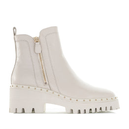 DJANGO & JULIETTE OSPOTT VANILLA - Women Boots - Collective Shoes 