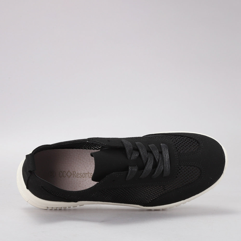 CC RESORTS OSWALD BLACK - Women Sneakers - Collective Shoes 