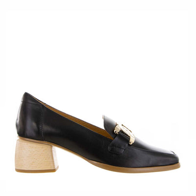 BRESLEY PADDLE BLACK MIX - Women Loafers - Collective Shoes 
