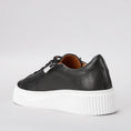 Load image into Gallery viewer, LE SANSA PALMER BLACK - Women Sneakers - Collective Shoes 
