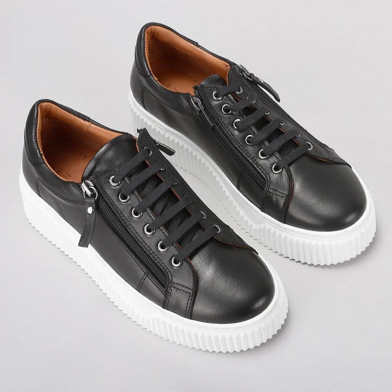 LE SANSA PALMER BLACK - Women Sneakers - Collective Shoes 