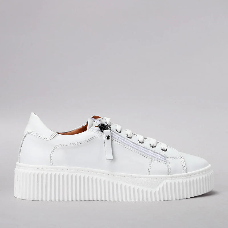 LE SANSA PALMER WHITE - Women Sneakers - Collective Shoes 