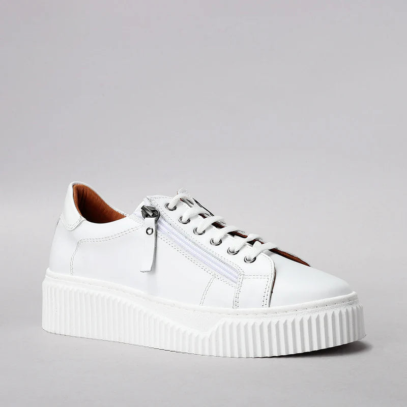 LE SANSA PALMER WHITE - Women Sneakers - Collective Shoes 