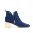 Load image into Gallery viewer, BRESLEY PANACHE NAVY SUEDE - Women Boots - Collective Shoes 
