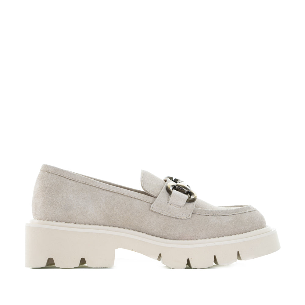 TAMARA LONDON PARGO BEIGE SUEDE - Women Loafers - Collective Shoes 