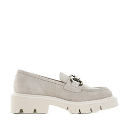 TAMARA LONDON PARGO BEIGE SUEDE - Women Loafers - Collective Shoes 