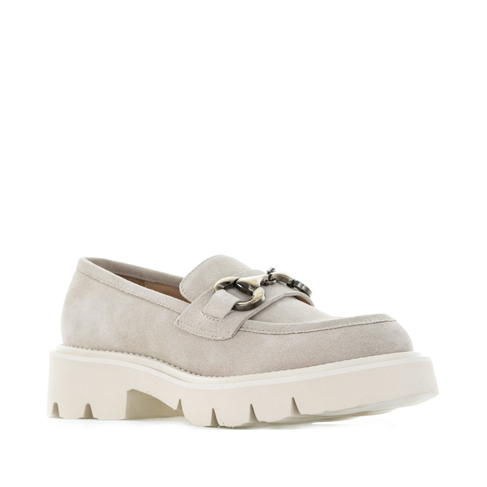 TAMARA LONDON PARGO BEIGE SUEDE - Women Loafers - Collective Shoes 