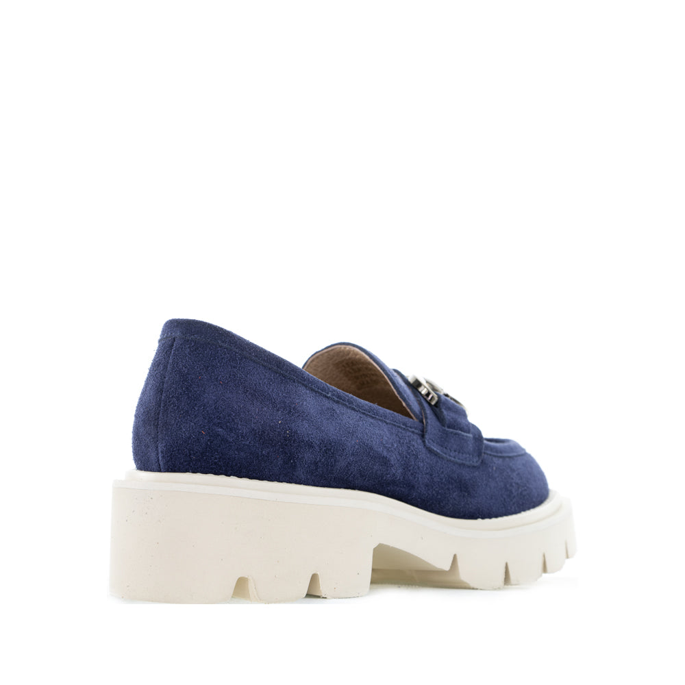 TAMARA LONDON PARGO NAVY SUEDE - Women Loafers - Collective Shoes 