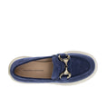 Load image into Gallery viewer, TAMARA LONDON PARGO NAVY SUEDE - Women Loafers - Collective Shoes 
