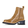 Load image into Gallery viewer, BRESLEY PATROL CAMEL PATENT - Women Boots - Collective Shoes 
