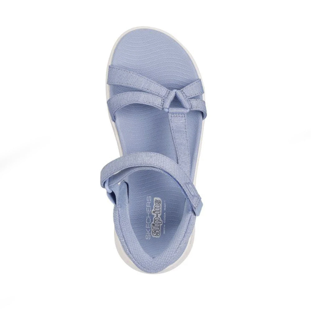 SKECHERS GO WALK FLEX ILLUMINATE PERIWINKLE - Women Sandals - Collective Shoes 