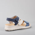 Load image into Gallery viewer, CC RESORTS PERSHING DENIM/OFF WHITE/NAVY
