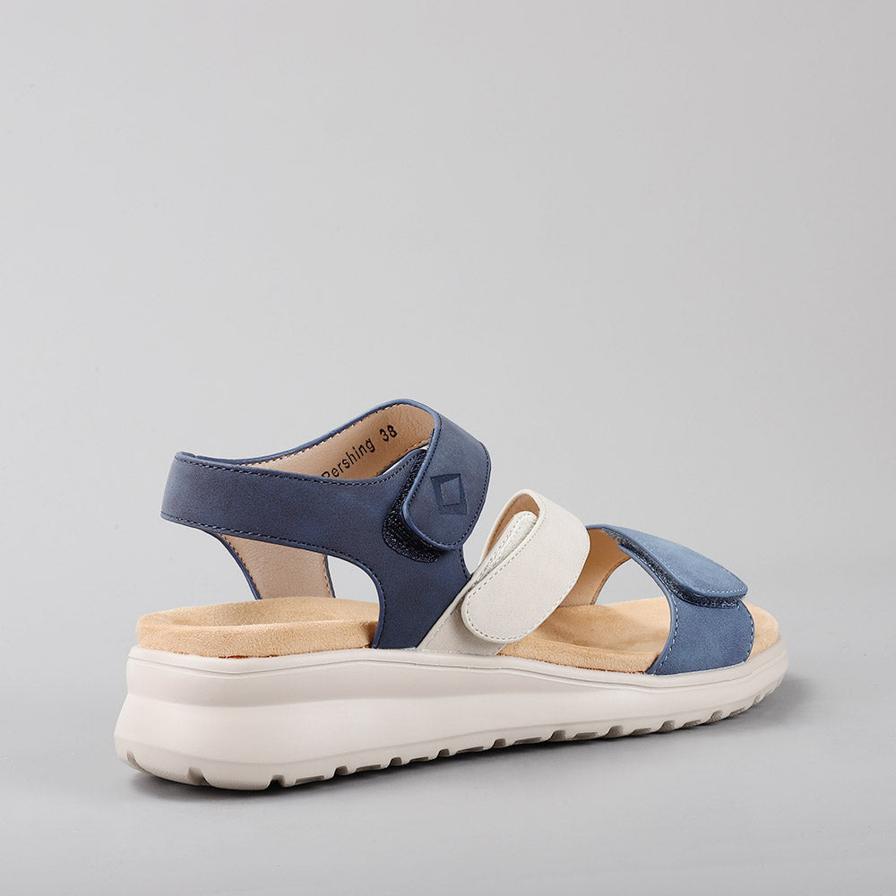 CC RESORTS PERSHING DENIM/OFF WHITE/NAVY