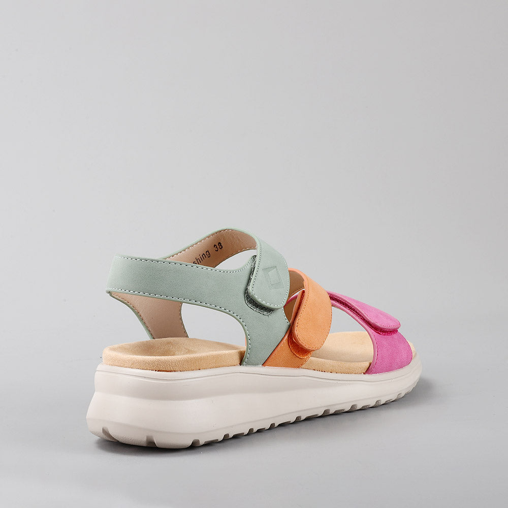 CC RESORTS PERSHING FUCHSIA/TAN/SAGE