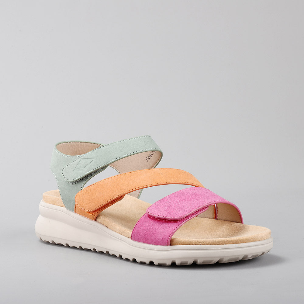CC RESORTS PERSHING FUCHSIA/TAN/SAGE
