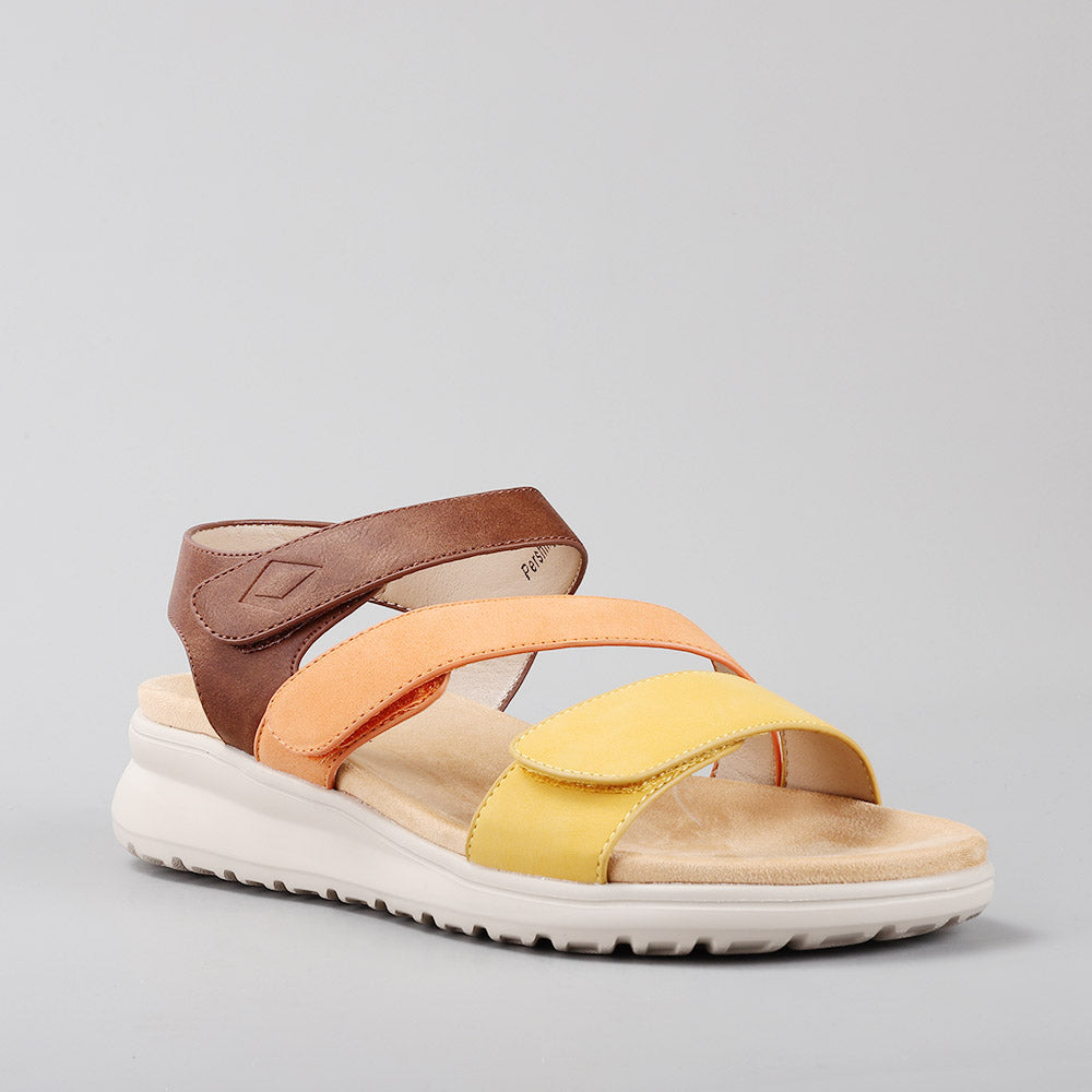 CC RESORTS PERSHING MUSTARD/TAN/COFFEE