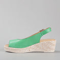 Load image into Gallery viewer, LE SANSA PETUNIA FERN GREEN - Women Sandals - Collective Shoes 
