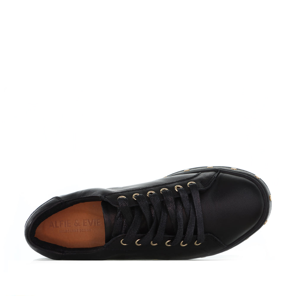 ALFIE & EVIE PIA BLACK - Women Sneakers - Collective Shoes 