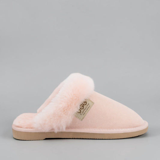 UGG COMFORT ME WOMBAT PINK - Women slippers - Collective Shoes 