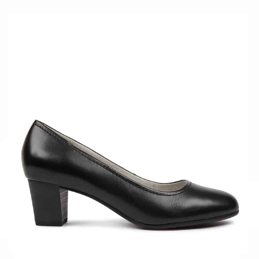 PLANET SHOES COBRA BLACK - Women Heels - Collective Shoes 