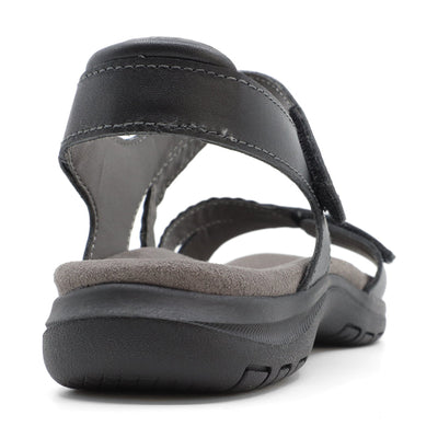 PLANET SHOES DEVO BLACK - Women Sandals - Collective Shoes 