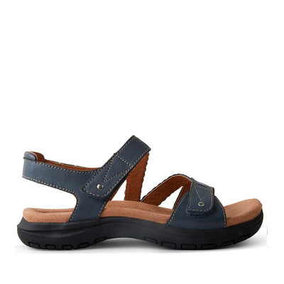 PLANET SHOES DEVO NAVY - Women Sandals - Collective Shoes 