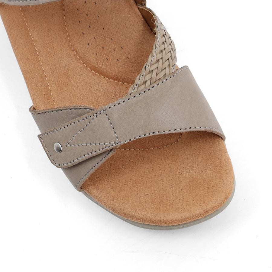 PLANET SHOES DEVO TAUPE - Women Sandals - Collective Shoes 