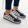 Load image into Gallery viewer, ALFIE & EVIE PLEAT DEEP OCEAN - Women sneakers - Collective Shoes 
