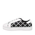 Load image into Gallery viewer, ALFIE & EVIE PLEAT WHITE BLACK - Women sneakers - Collective Shoes 
