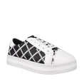 Load image into Gallery viewer, ALFIE & EVIE PLEAT WHITE BLACK - Women sneakers - Collective Shoes 
