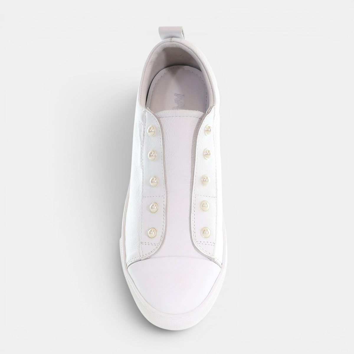 MINX PEARLA WHITE - Women Slip-ons - Collective Shoes 