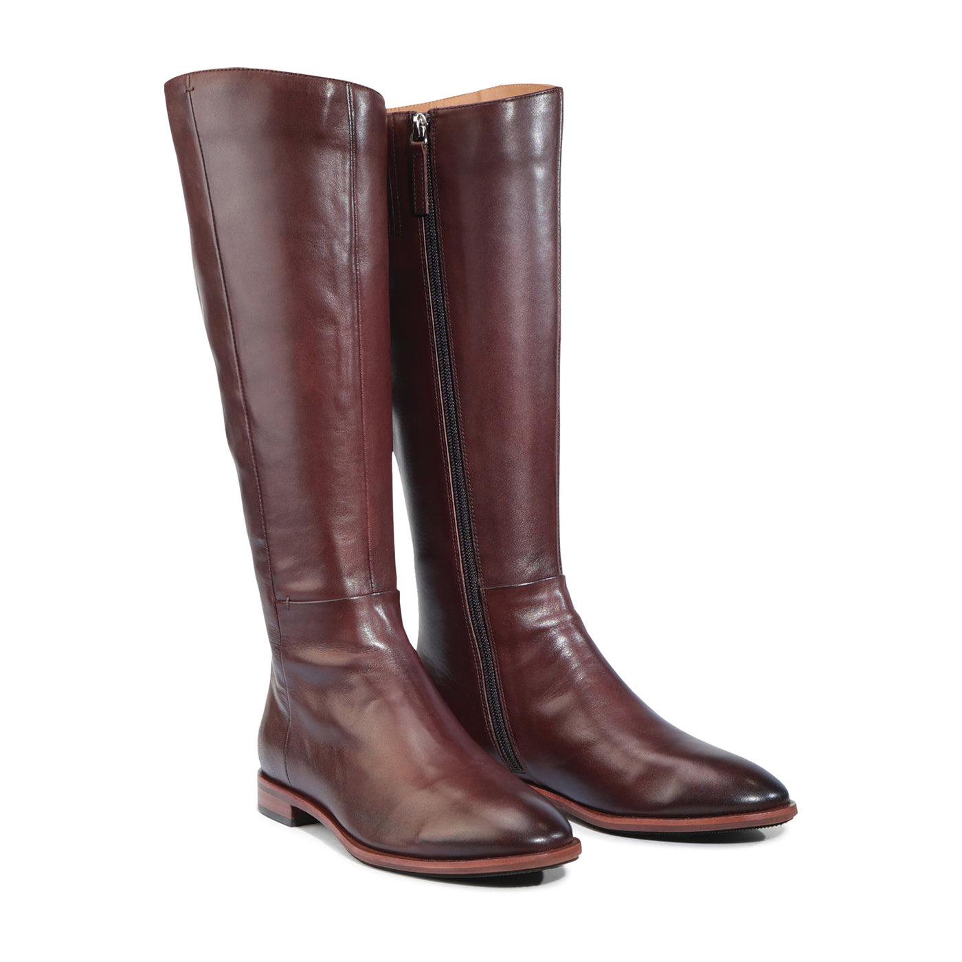 EOS PHEODORA CHESTNUT - Women High Boots - Collective Shoes 