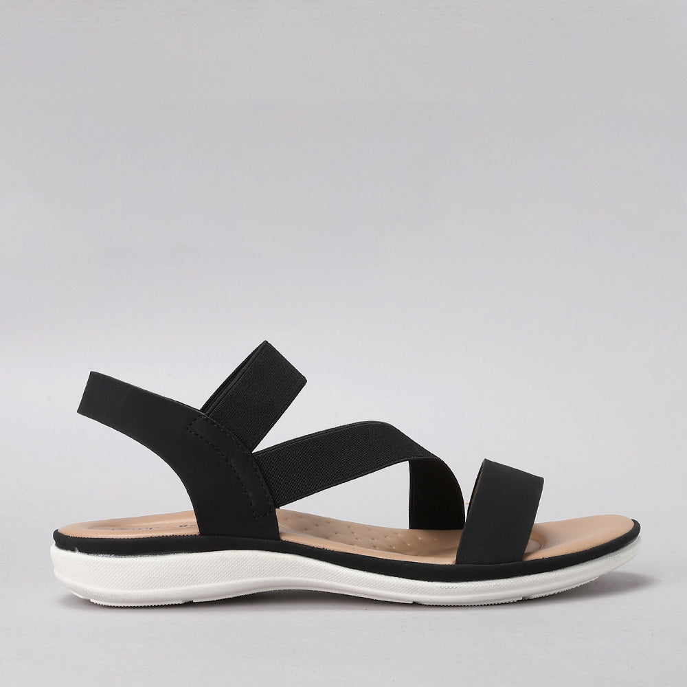 CC RESORTS QING BLACK - Women Sandals - Collective Shoes 