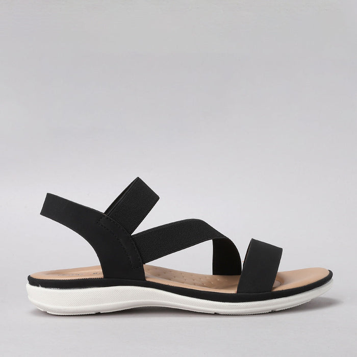 CC RESORTS QING BLACK - Women Sandals - Collective Shoes 