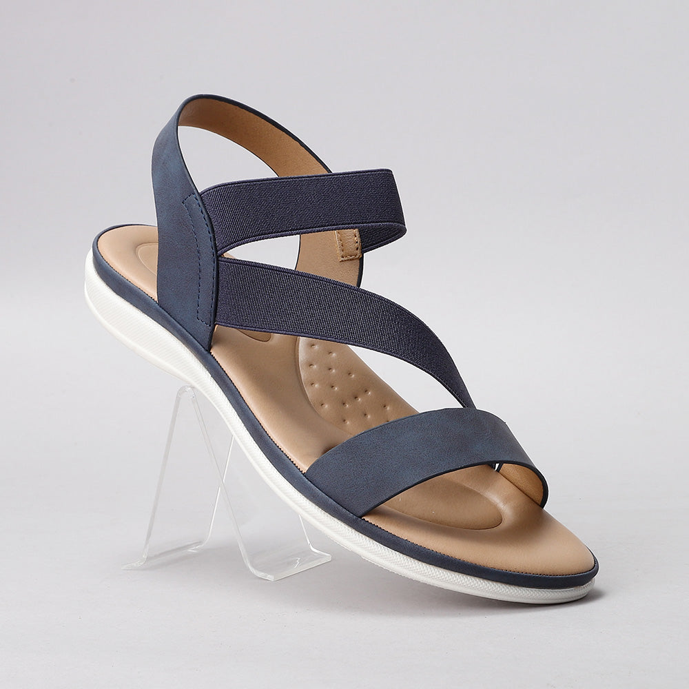 CC RESORTS QING NAVY - Women Sandals - Collective Shoes 