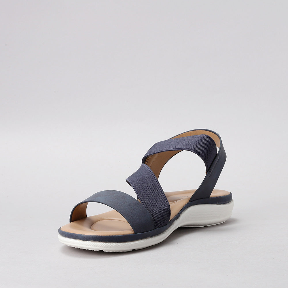 CC RESORTS QING NAVY - Women Sandals - Collective Shoes 