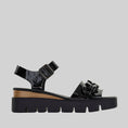 Load image into Gallery viewer, DJANGO & JULIETTE RACASSY BLACK PATENT - Women Sandals - Collective Shoes 
