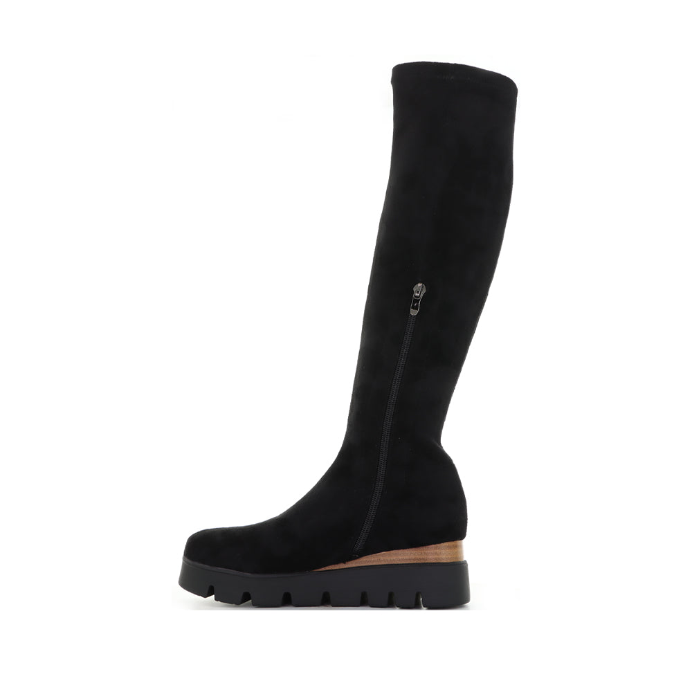 DJANGO & JULIETTE RAISHA BLACK - Women High Boots - Collective Shoes 