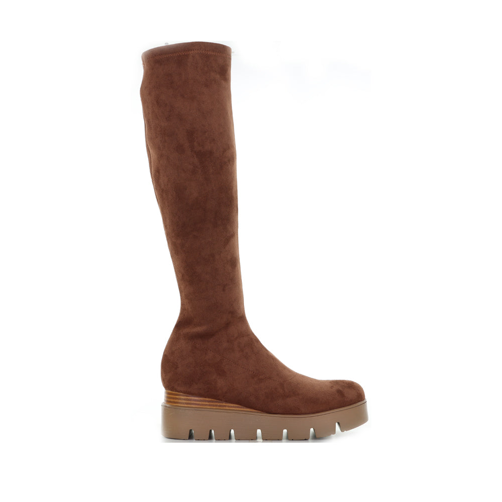 DJANGO & JULIETTE RAISHA COCOA - Women High Boots - Collective Shoes 