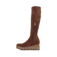 Load image into Gallery viewer, DJANGO & JULIETTE RAISHA COCOA - Women High Boots - Collective Shoes 
