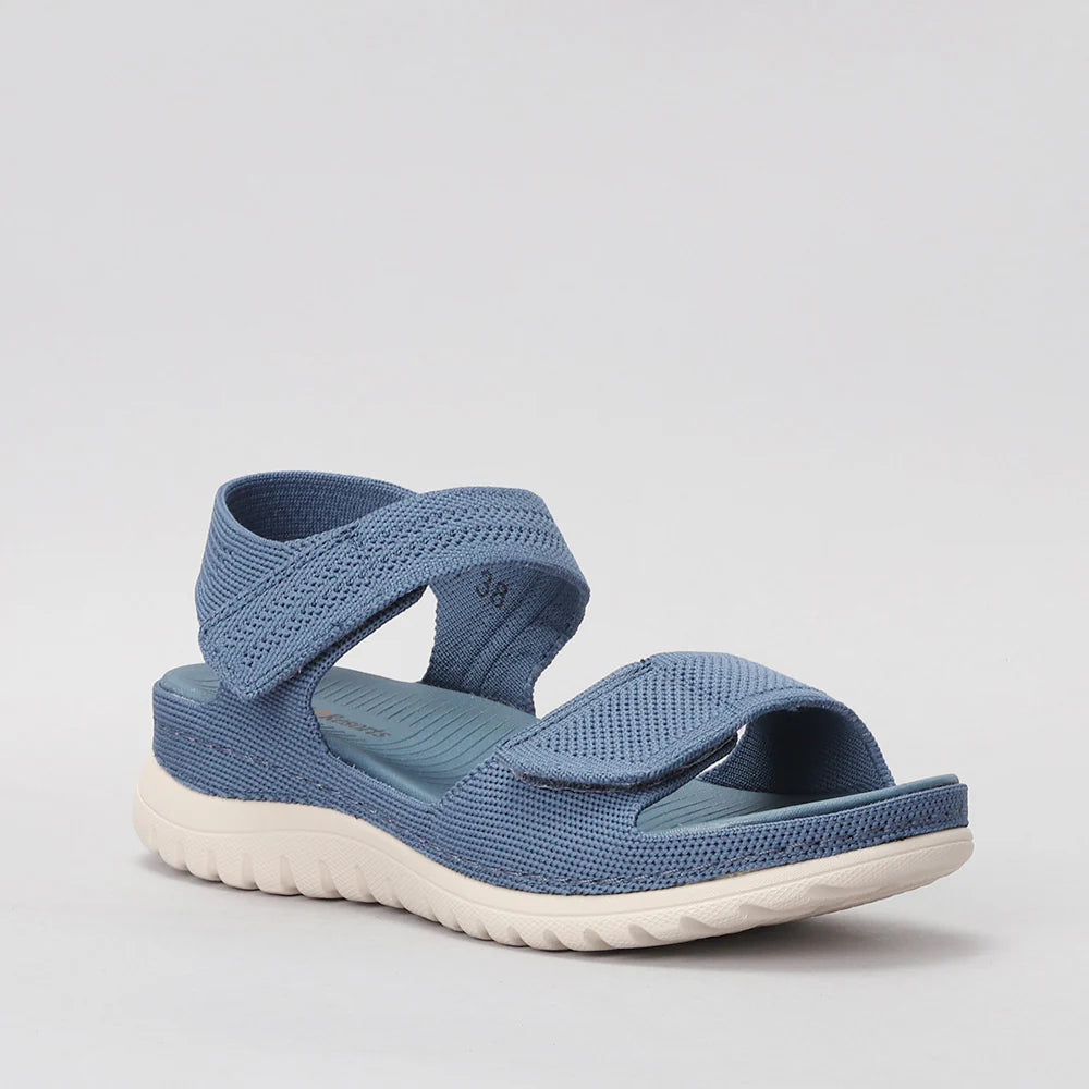 CC RESORTS RAM DENIM - Women Sandals - Collective Shoes 