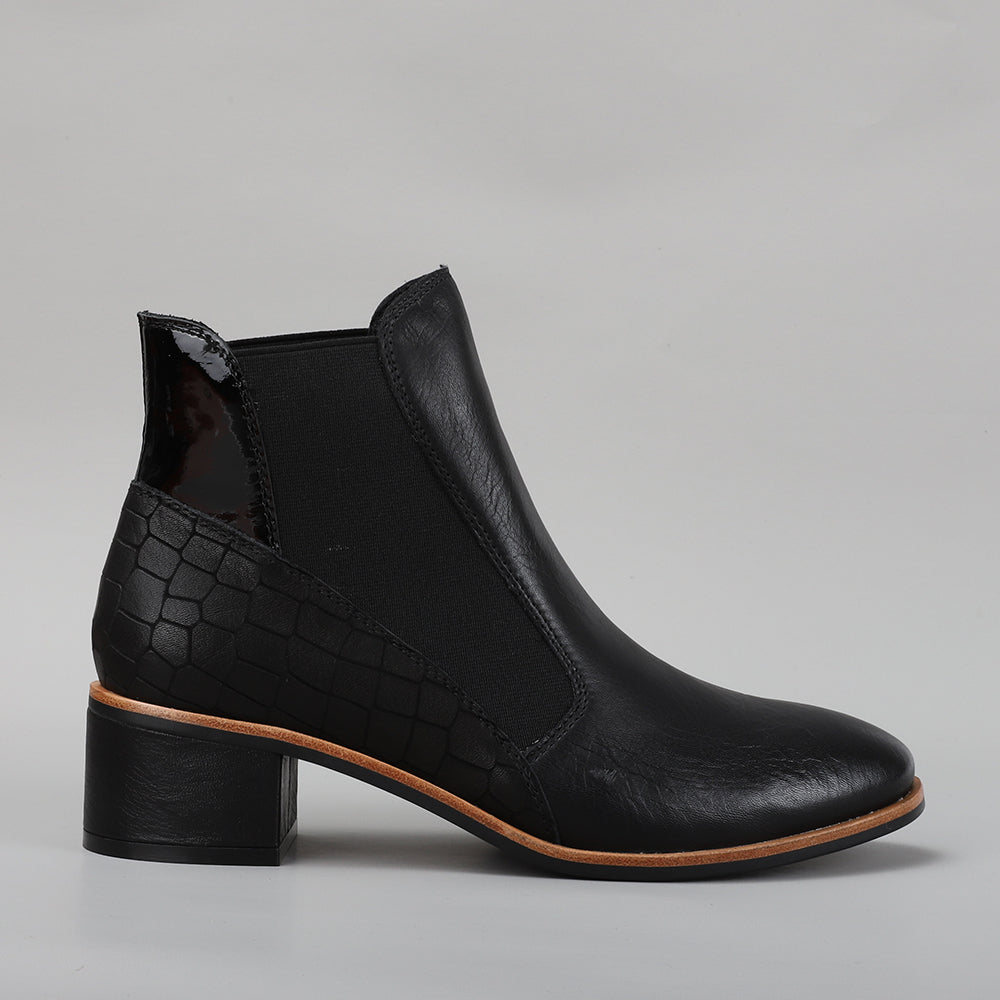 LE SANSA REFRESH BLACK - Women Boots - Collective Shoes 