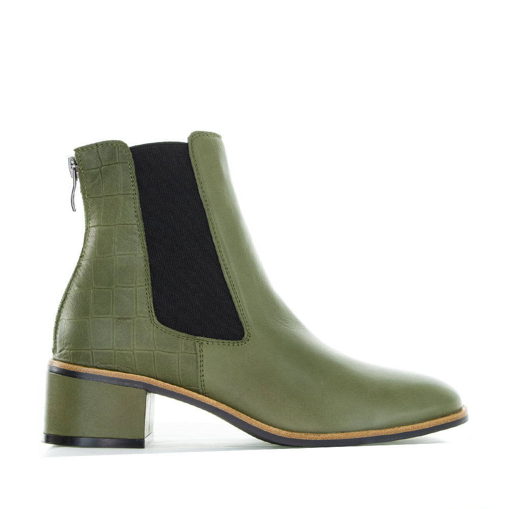 LESANSA REMTON OLIVE - Women Boots - Collective Shoes 