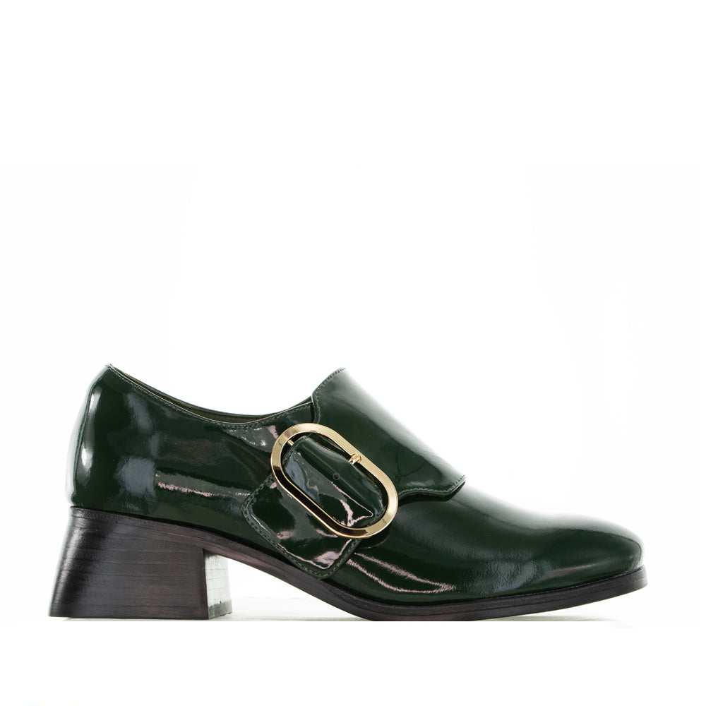 LE SANSA RICE BOTTLE GREEN - Women Loafers - Collective Shoes 