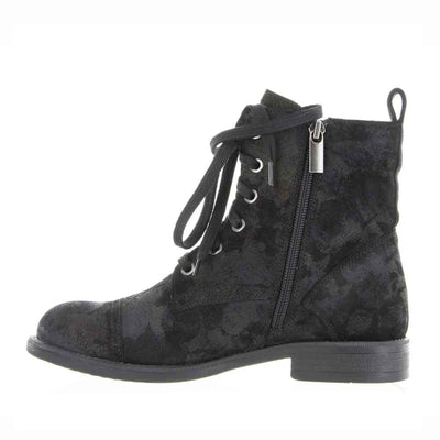 LESANSA RIPLEY BLACK FLORAL - Women Boots - Collective Shoes 