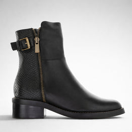 BRESLEY RIPPER BLACK - Women Boots - Collective Shoes 