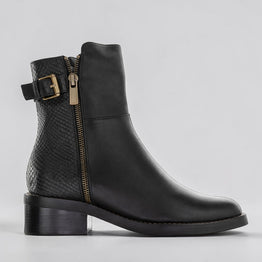 BRESLEY RIPPER BLACK - Women Boots - Collective Shoes 