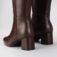 Load image into Gallery viewer, LE SANSA ROBEL CHOCO - Women High Boots - Collective Shoes 
