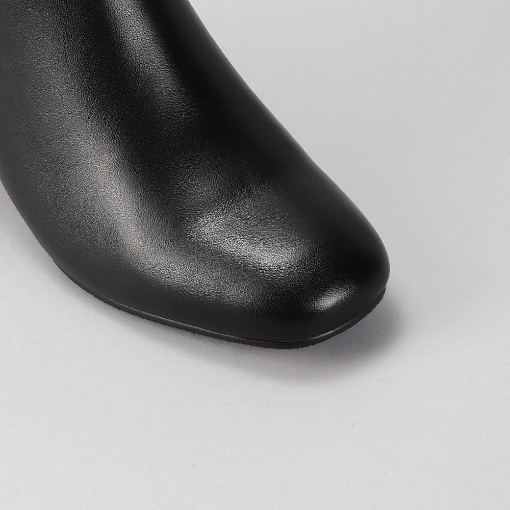 LE SANSA ROBEL BLACK - Women High Boots - Collective Shoes 